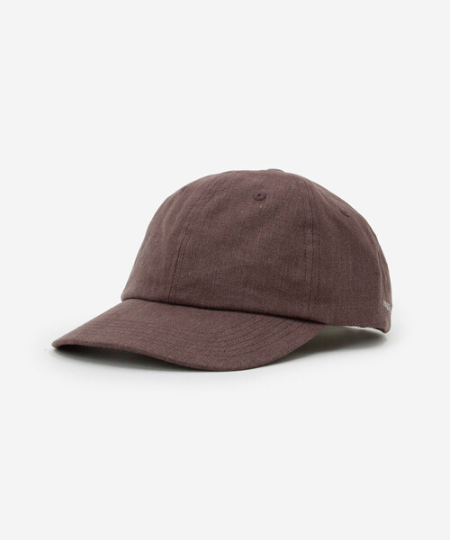 Bshop（ビショップ）の「PROTAGONISTA | リネン 6パネルキャップ WOMEN（キャップ・レディース・ブラウン/ベージュ・F）」の3枚目の写真