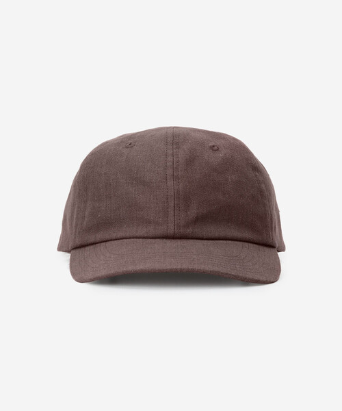 Bshop（ビショップ）の「PROTAGONISTA | リネン 6パネルキャップ WOMEN（キャップ・レディース・ブラウン/ベージュ・F）」の4枚目の写真