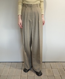 CLANE 2WAY TUCK STRAIGHT PANTS