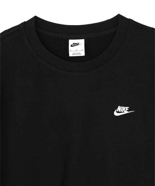 NIKE(ナイキ)の「NIKE/ナイキ/ナイキ クラブ メンズ フレンチ テリー クルー(スウェット・メンズ・ブラック・L/XL/S/2XL/M)」の3枚目の写真