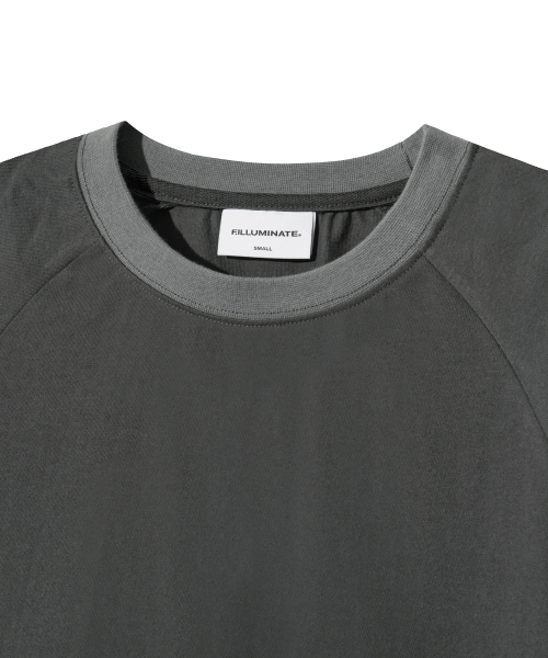 F.ILLUMINATE(フィルミネイト)の「(W) 88 リンガーTシャツ-チャコール(Tシャツ/カットソー・レディース・その他・SMALL/MEDIUM)」の7枚目の写真