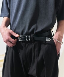 FREAK'S STORE | 限定展開 リアルレザー ウエスタンバックル ベルト(ベルト)