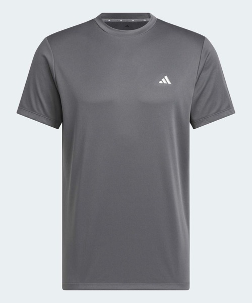 adidas(アディダス)の「クルーネック 半袖シャツ【adidas Golf/アディダスゴルフ】(Tシャツ/カットソー・メンズ・グレー・XX-LARGE/3XL/LARGE/MEDIUM/SMALL/X-LARGE)」の4枚目の写真