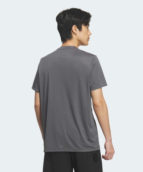 adidas(アディダス)の「クルーネック 半袖シャツ【adidas Golf/アディダスゴルフ】(Tシャツ/カットソー・メンズ・グレー・XX-LARGE/3XL/LARGE/MEDIUM/SMALL/X-LARGE)」の2枚目の写真