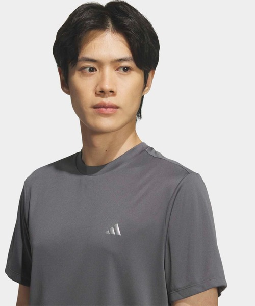 adidas(アディダス)の「クルーネック 半袖シャツ【adidas Golf/アディダスゴルフ】(Tシャツ/カットソー・メンズ・グレー・XX-LARGE/3XL/LARGE/MEDIUM/SMALL/X-LARGE)」の5枚目の写真