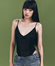 Arin Lace Bodysuit (Black)
