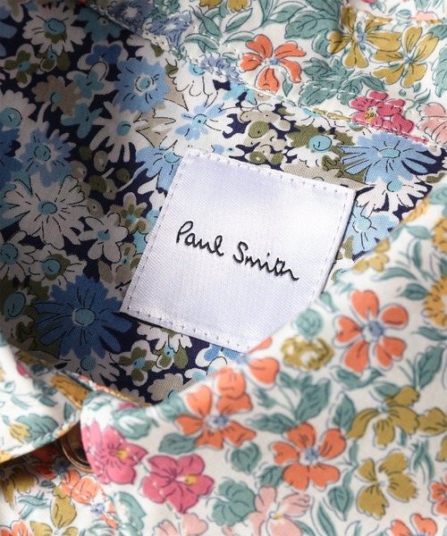 Paul Smith(ポールスミス)の「ウィメンズ リバティプリント 半袖シャツ / 265009 SH168(シャツ/ブラウス・レディース・ブルー/アイボリー・40)」の5枚目の写真
