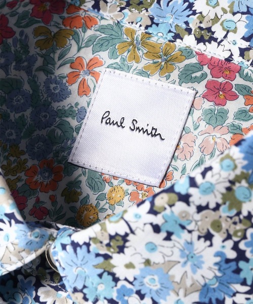 Paul Smith(ポールスミス)の「ウィメンズ リバティプリント 半袖シャツ / 265009 SH168(シャツ/ブラウス・レディース・ブルー/アイボリー・40)」の9枚目の写真