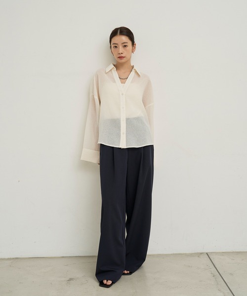 model：H162　着用サイズ：F