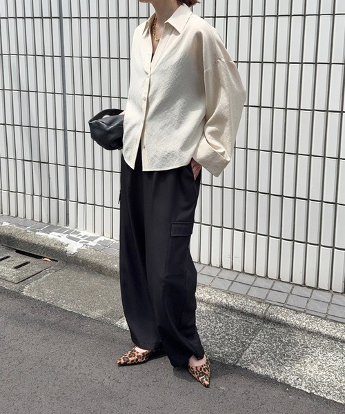 model：H166　着用サイズ：F