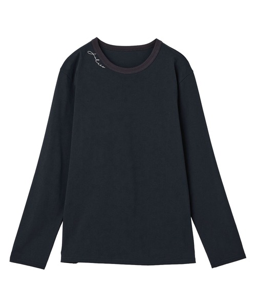Julier Yoga and Relax(ジュリエヨガアンドリラックス)の「Julier コンディショニングロングスリーブTee(Tシャツ/カットソー・レディース・ホワイト/ネイビー・1/2)」の17枚目の写真