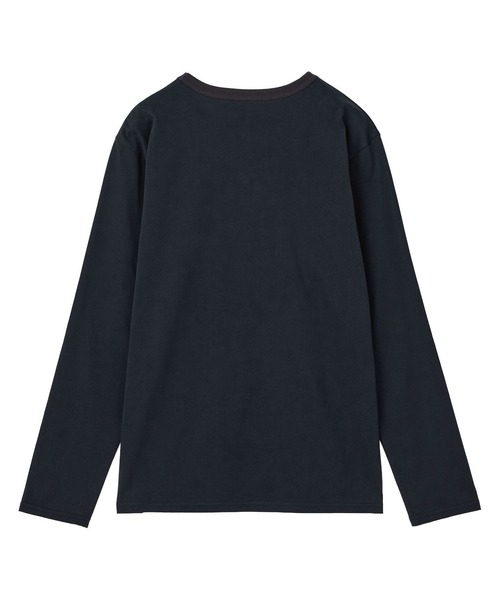 Julier Yoga and Relax(ジュリエヨガアンドリラックス)の「Julier コンディショニングロングスリーブTee(Tシャツ/カットソー・レディース・ホワイト/ネイビー・1/2)」の7枚目の写真