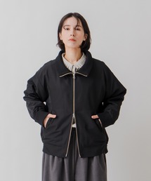 「KELEN / ケレン」バックタックハイネックブルゾン