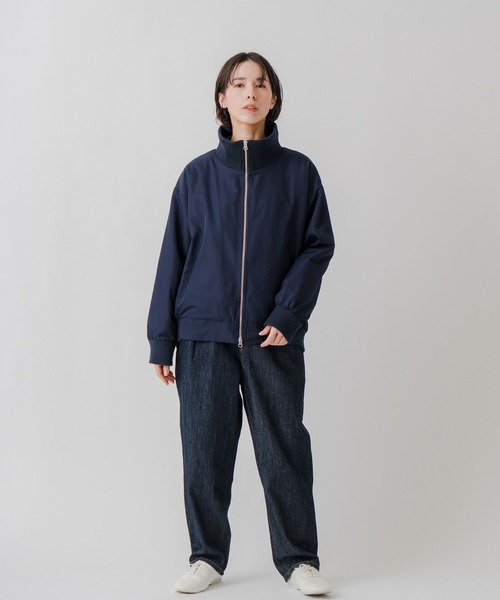 Kelen(ケレン)の「「KELEN / ケレン」バックタックハイネックブルゾン(ブルゾン・レディース・ブラウン/ネイビー/ブラック・S/M)」の13枚目の写真