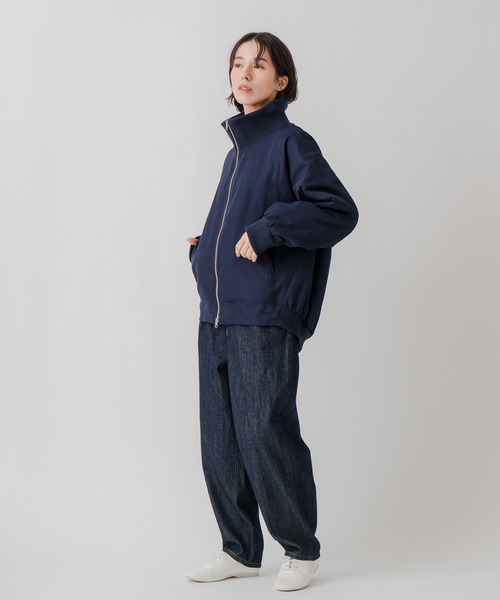 Kelen(ケレン)の「「KELEN / ケレン」バックタックハイネックブルゾン(ブルゾン・レディース・ブラウン/ネイビー/ブラック・S/M)」の15枚目の写真