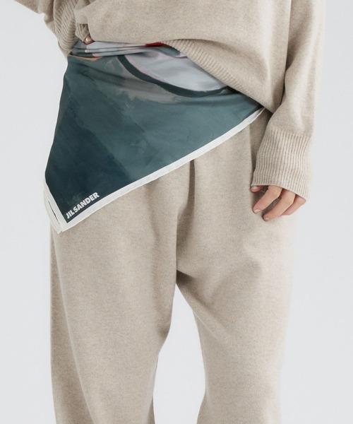 Chaos(カオス)の「Chaos(カオス)/ 【Jil Sander】別注スカーフ(ストール/ショール・レディース・スモークグレー・FREE)」の7枚目の写真
