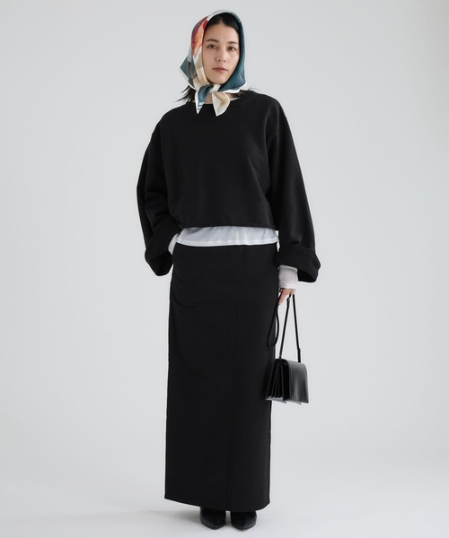Chaos(カオス)の「Chaos(カオス)/ 【Jil Sander】別注スカーフ(ストール/ショール・レディース・スモークグレー・FREE)」の12枚目の写真