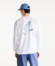 New Balance Shohei Ohtani Always On Logo Long Sleeve T-Shirt(ニューバランス 大谷翔平 オールウェイズオンロゴ 長袖Tシャツ)