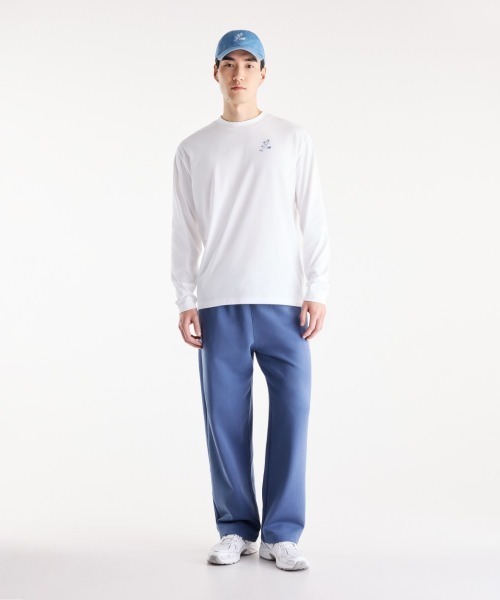 NEW BALANCE(ニューバランス)の「New Balance Shohei Ohtani Always On Logo Long Sleeve T-Shirt(ニューバランス 大谷翔平 オールウェイズオンロゴ 長袖Tシャツ)(Tシャツ/カットソー・メンズ・ブラック系/White/ブルー系・X-LARGE/MEDIUM/LARGE)」の7枚目の写真