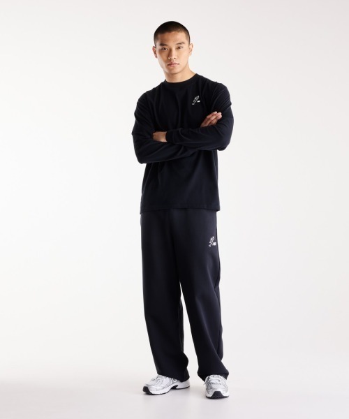 NEW BALANCE(ニューバランス)の「New Balance Shohei Ohtani Always On Logo Long Sleeve T-Shirt(ニューバランス 大谷翔平 オールウェイズオンロゴ 長袖Tシャツ)(Tシャツ/カットソー・メンズ・ブラック系/White/ブルー系・X-LARGE/MEDIUM/LARGE)」の11枚目の写真