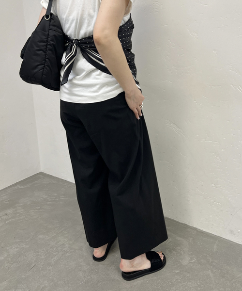 JOURNAL STANDARD(ジャーナルスタンダード)の「《追加》ウォッシャブルC/LIVIS ワイドパンツ(その他パンツ・レディース・ブラック系その他/ブラック・34/44)」の20枚目の写真