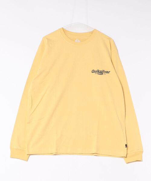 Quiksilver（クイックシルバー）の「QUIKSILVER メンズ DEEP HOUSE LT ロンT コットン100% 【2026年秋冬モデル】（Tシャツ/カットソー・メンズ・ホワイト/ブラック/イエロー・MEDIUM/LARGE/X-LARGE）」の3枚目の写真