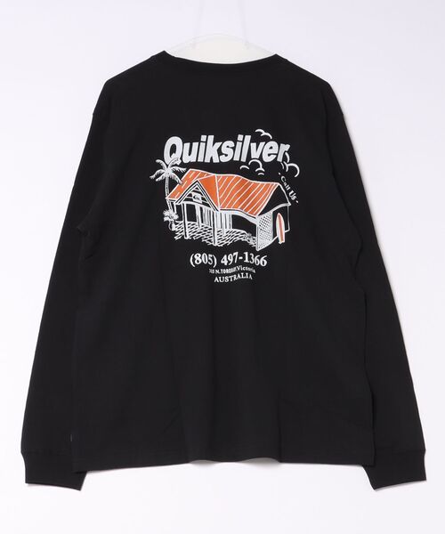 Quiksilver（クイックシルバー）の「QUIKSILVER メンズ DEEP HOUSE LT ロンT コットン100% 【2026年秋冬モデル】（Tシャツ/カットソー・メンズ・ホワイト/ブラック/イエロー・MEDIUM/LARGE/X-LARGE）」の5枚目の写真