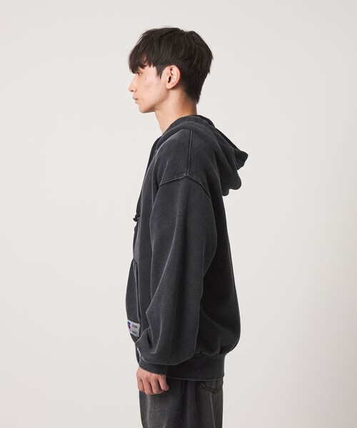 Russell Athletic（ラッセルアスレティック）の「【別注】＜RUSSELL ATHLETICxCITEN＞ジップフーディー（パーカー・メンズ・ブラック・M/L）」の5枚目の写真