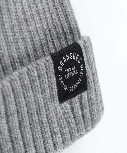 BRANSHES(ブランシェス)の「ウォッシャブルニット帽(ニットキャップ/ビーニー・キッズ・オレンジ/ブラック/杢グレー/アイボリー・S/L/M)」の20枚目の写真