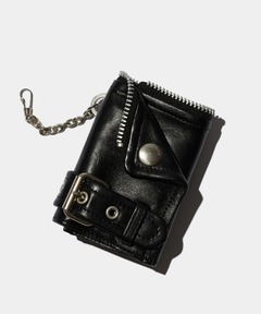 コンチョ レザー チェーン ウォレット（財布）｜RRL（ダブル アール