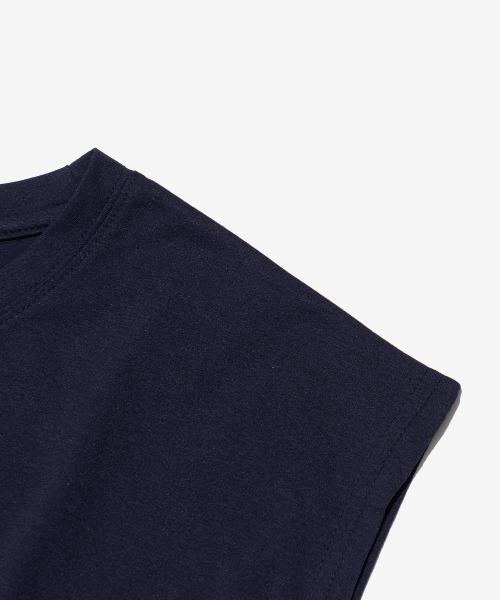 CARGOBROS(カーゴブロス)の「トラベルラインサーフドライフィットスリーブレス(ネイビー)(Tシャツ/カットソー・メンズ・その他・X-LARGE/2XL)」の4枚目の写真