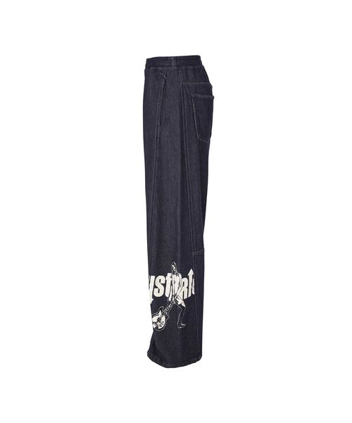 HYSTERIC GLAMOUR(ヒステリックグラマー)の「UP DOWN GIRL デニムイージーパンツ(その他パンツ・メンズ・ライトインディゴブルー/トップグレー/チャコールグレー・LARGE/MEDIUM/SMALL)」の11枚目の写真