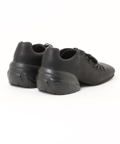 Bella lume（ベッラルーメ）の「/Bella Lume(ベッラルーメ)/スクエアレースアップスニーカー（スニーカー・レディース・ブラック・SMALL/LARGE/MEDIUM）」の2枚目の写真