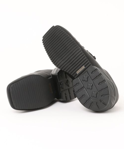 Bella lume（ベッラルーメ）の「/Bella Lume(ベッラルーメ)/スクエアレースアップスニーカー（スニーカー・レディース・ブラック・SMALL/LARGE/MEDIUM）」の3枚目の写真