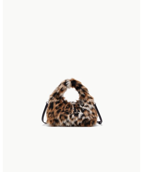 THE LEOPARD FUR MICRO CROSSBODY SACK/ザ レザー アイテムズ マイクロ