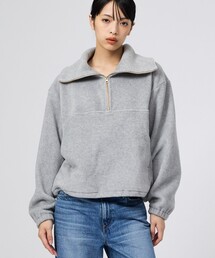 MICA&DEAL | 【MICA&DEAL/マイカアンドディール】フリース ジップ プルオーバー/長袖/ZIP(パーカー)
