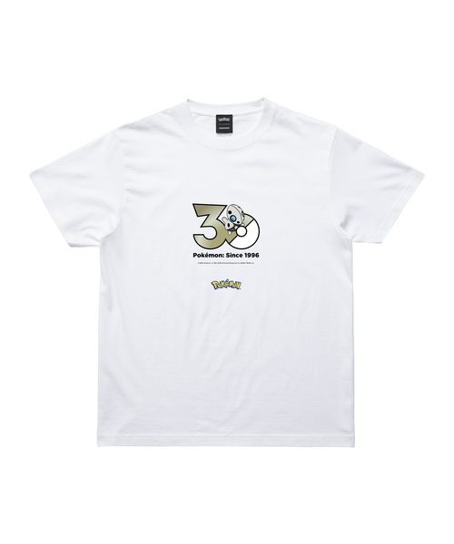 ZOZOSPOT(ゾゾスポット)の「Pokemon 30th Anniversary 1025 T-shirt 「ココドラ」(Tシャツ/カットソー・レディース・ホワイト・SMALL/MEDIUM/LARGE/X-LARGE/XX-LARGE/XXX-LARGE/100cm/110cm/120cm/130cm/140cm/150cm/160cm)」の1枚目の写真