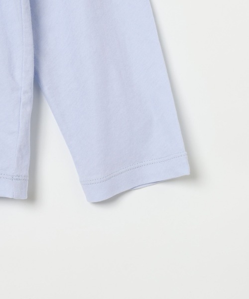 LEPSIM(レプシィム)の「シアープリーツ長袖プリント《2点セット》1074972(Tシャツ/カットソー・レディース・ブラック/ライトブルー/オフホワイト・FREE)」の8枚目の写真