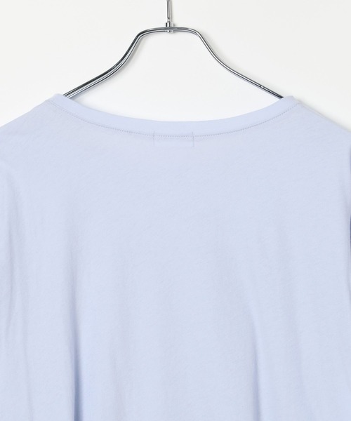 LEPSIM(レプシィム)の「シアープリーツ長袖プリント《2点セット》1074972(Tシャツ/カットソー・レディース・ブラック/ライトブルー/オフホワイト・FREE)」の10枚目の写真
