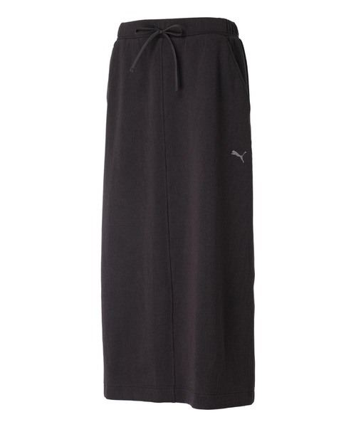 PUMA（プーマ）の「プーマ PUMA KNIT SKIRT（スカート・レディース・パープル/クリーム/ブラック・S/M/L/XL）」の2枚目の写真