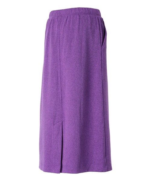 PUMA（プーマ）の「プーマ PUMA KNIT SKIRT（スカート・レディース・パープル/クリーム/ブラック・S/M/L/XL）」の4枚目の写真