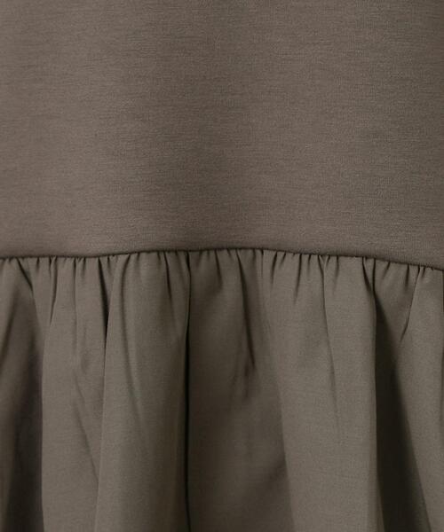 OPAQUE.CLIP(オペークドットクリップ)の「ペプラムドッキングトップス【洗濯機OK】(Tシャツ/カットソー・レディース・グレー/ブラック/ブラウン系その他/ライトブルー・38/42/40)」の16枚目の写真