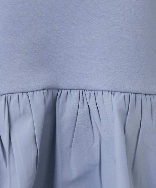 OPAQUE.CLIP(オペークドットクリップ)の「ペプラムドッキングトップス【洗濯機OK】(Tシャツ/カットソー・レディース・グレー/ブラック/ブラウン系その他/ライトブルー・38/42/40)」の20枚目の写真