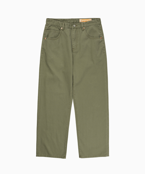 HELLO SUNRISE(ハローサンライズ)の「Sunrise Regular 5P パンツ_オリーブ(その他パンツ・レディース・オリーブ・SMALL/MEDIUM/LARGE)」の1枚目の写真