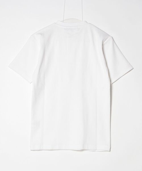NANO universe(ナノユニバース)の「コンパクトヘンリーネックTシャツ 半袖(Tシャツ/カットソー・メンズ・ブラック/ホワイト・S/L/M)」の3枚目の写真