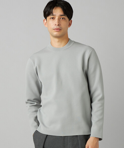 COMME CA MEN（コムサメン）の「ベーシックニット クループルオーバー（ニット/セーター・メンズ・ネイビー/ワイン/グレー/ブラック・L/M）」の3枚目の写真