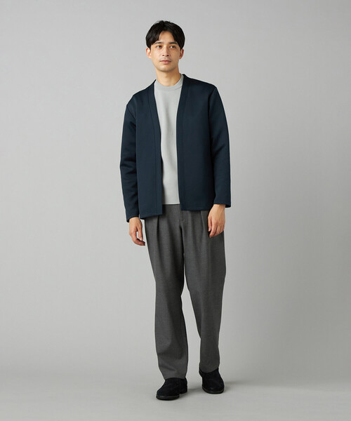 COMME CA MEN（コムサメン）の「ベーシックニット クループルオーバー（ニット/セーター・メンズ・ネイビー/ワイン/グレー/ブラック・L/M）」の5枚目の写真