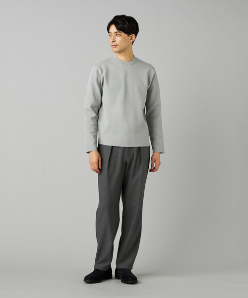 COMME CA MEN（コムサメン）の「ベーシックニット クループルオーバー（ニット/セーター・メンズ・ネイビー/ワイン/グレー/ブラック・L/M）」の6枚目の写真