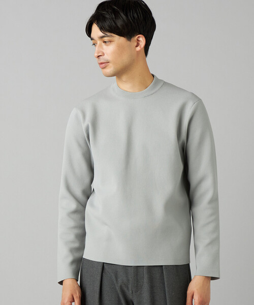 COMME CA MEN（コムサメン）の「ベーシックニット クループルオーバー（ニット/セーター・メンズ・ネイビー/ワイン/グレー/ブラック・L/M）」の8枚目の写真