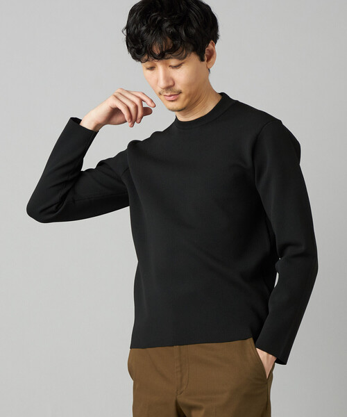 COMME CA MEN（コムサメン）の「ベーシックニット クループルオーバー（ニット/セーター・メンズ・ネイビー/ワイン/グレー/ブラック・L/M）」の13枚目の写真